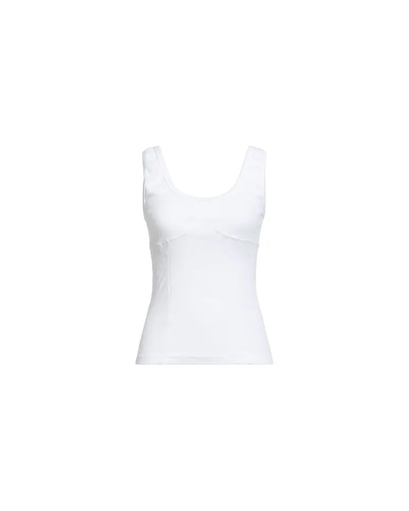 MSGM TOPS - Tank Topsauf YOOX.COM Weiß