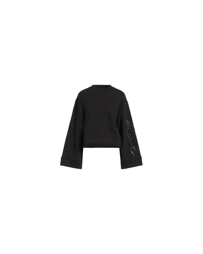 Karl Lagerfeld TOPS - Sweatshirtsauf YOOX.COM Schwarz