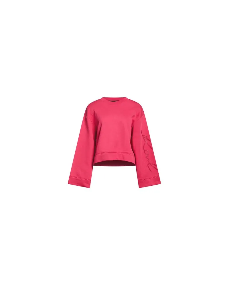 Karl Lagerfeld TOPS - Sweatshirtsauf YOOX.COM Magenta
