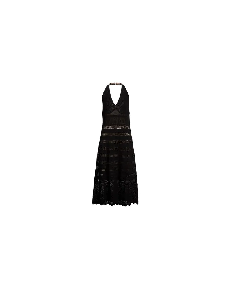 Twin-Set KLEIDER - Midi-Kleiderauf YOOX.COM Schwarz