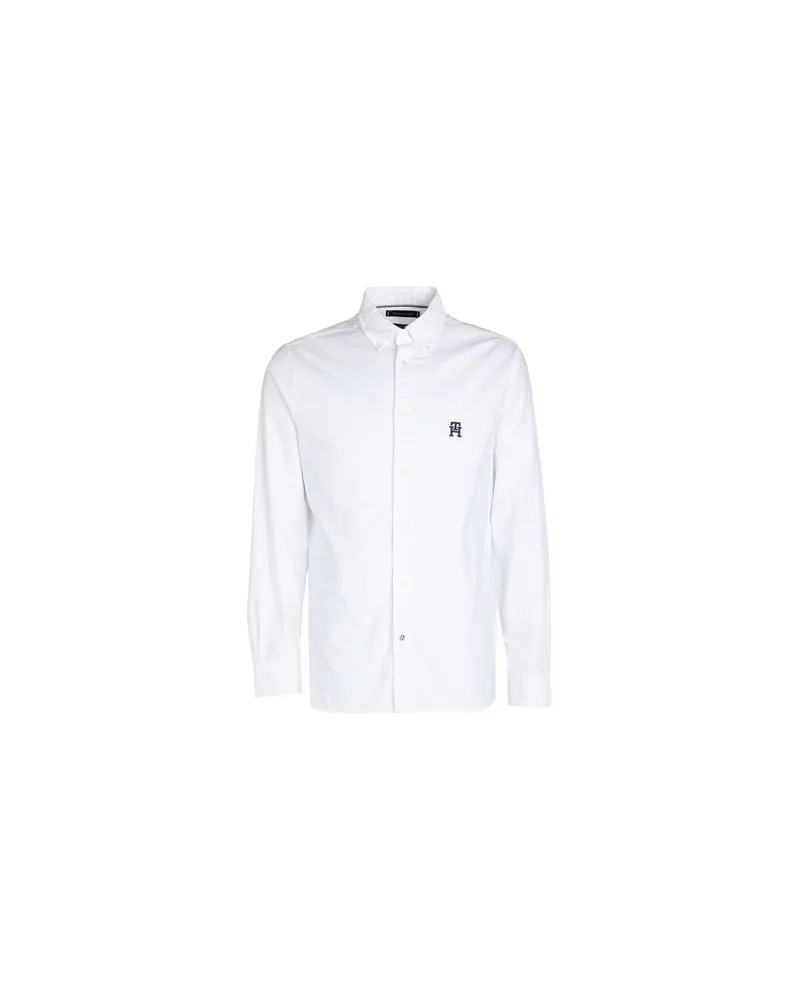 Tommy Hilfiger TOPS - Hemdenauf YOOX.COM Weiß
