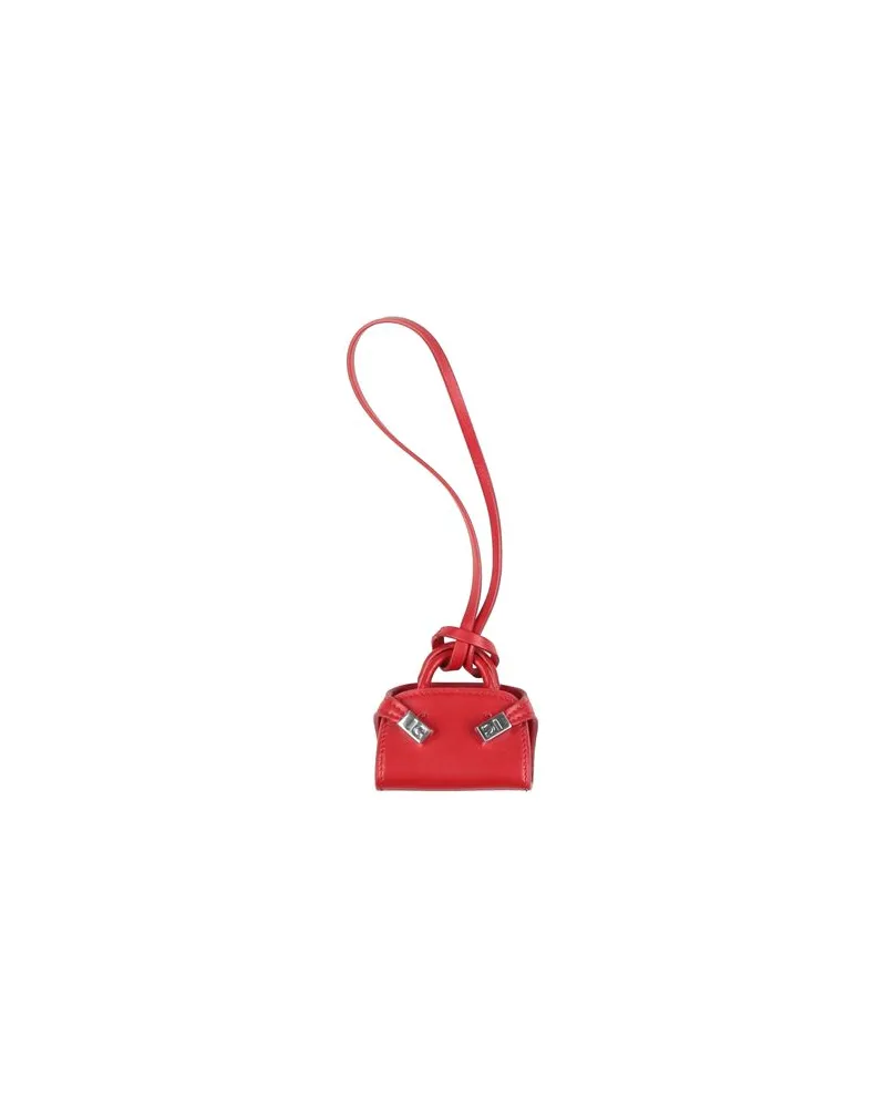 Ferragamo Kleinlederwaren - Schlüsselanhängerauf YOOX.COM Rot