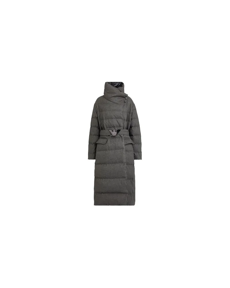 Emporio Armani JACKEN & MÄNTEL - Pufferjacken & Daunenjackenauf YOOX.COM Braungrau