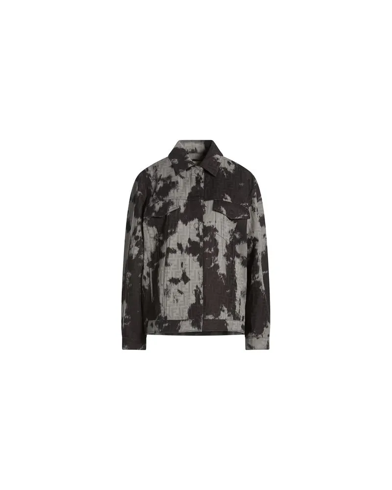 Fendi JACKEN & MÄNTEL - Jeansjacken/Mäntelauf YOOX.COM Grau