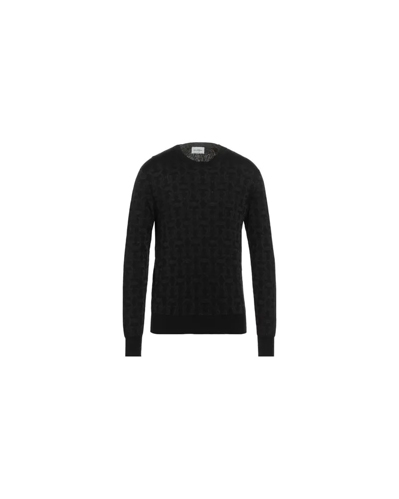 Ferragamo STRICKWAREN - Pulloverauf YOOX.COM Schwarz