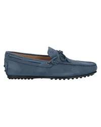 TOD'S Mokassin Taubenblau