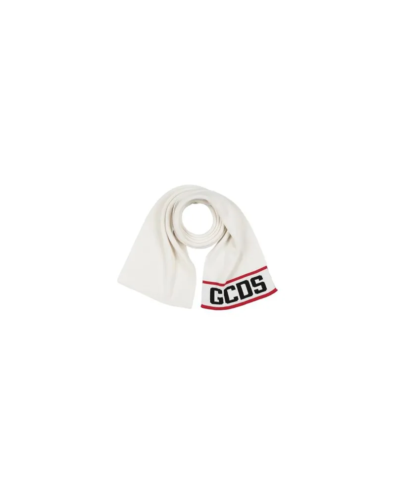 GCDS ACCESSOIRES - Schalsauf YOOX.COM Cremeweiß