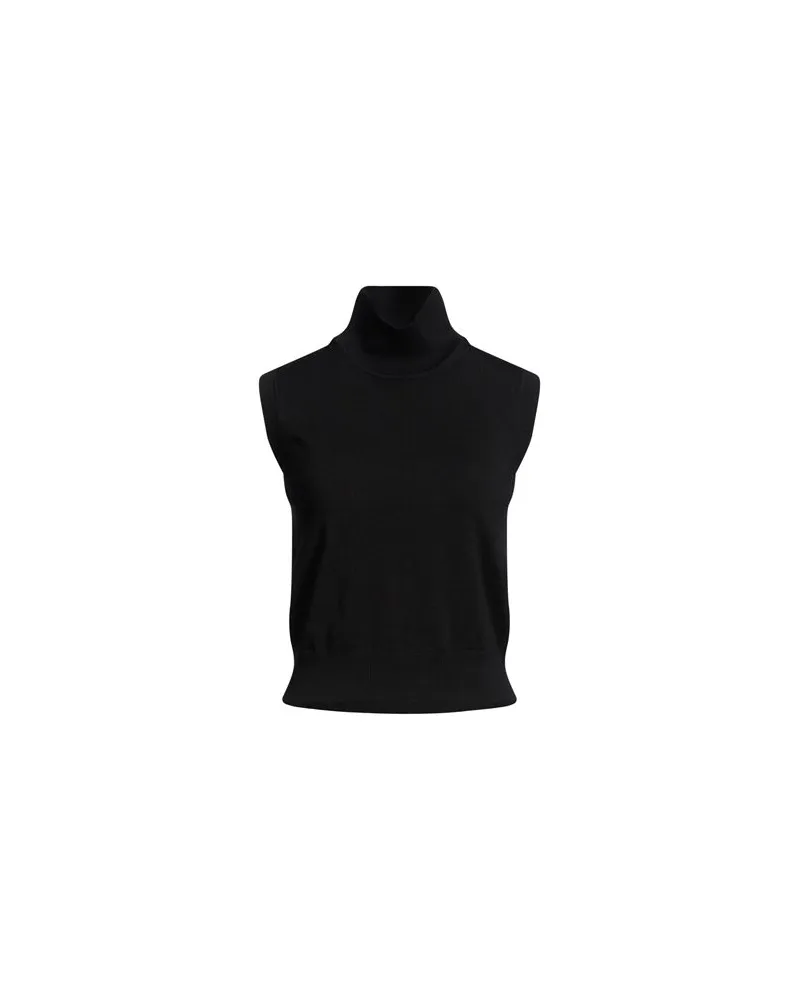 Alpha Studio STRICKWAREN - Rollkragenpulloverauf YOOX.COM Schwarz