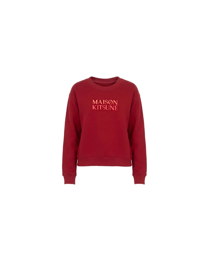 Kitsuné TOPS - Sweatshirtsauf YOOX.COM Rot