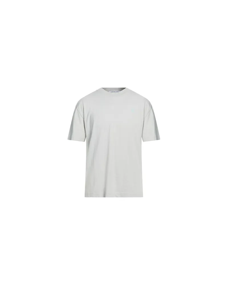 Calvin Klein TOPS - T-shirtsauf YOOX.COM Hellgrau