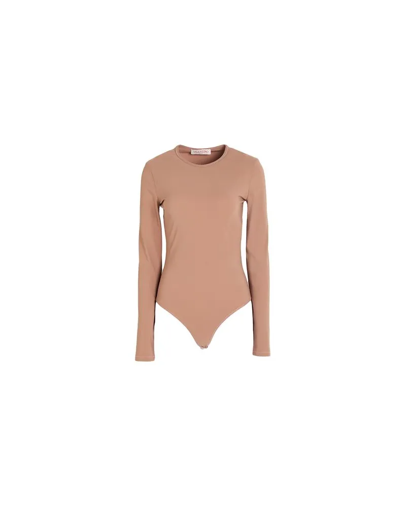 Valentino Garavani TOPS - Bodysuitsauf YOOX.COM Hellbraun