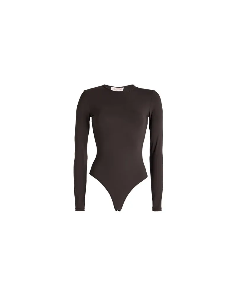 Valentino Garavani TOPS - Bodysuitsauf YOOX.COM Dunkelbraun