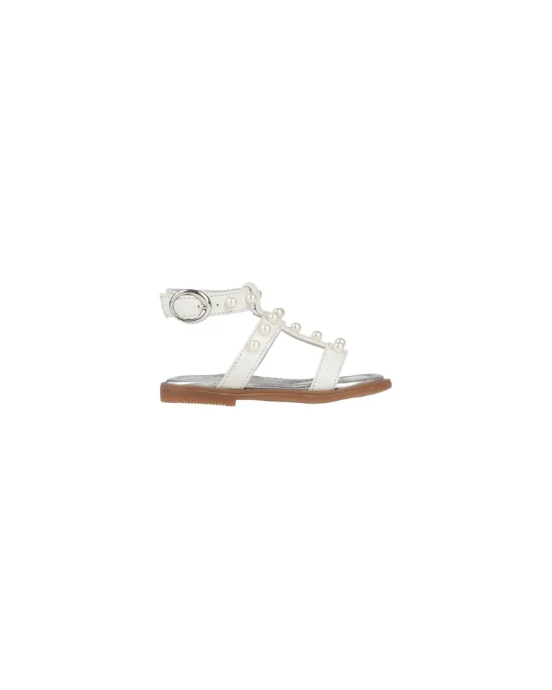Monnalisa SCHUHE - Sandalenauf YOOX.COM Weiß