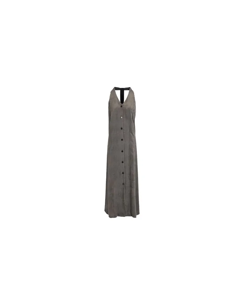 ALYSI CRÈME - KLEIDER - Maxi-Kleiderauf YOOX.COM Grau