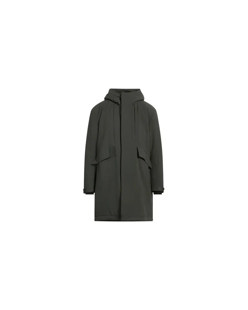 AT.P.CO JACKEN & MÄNTEL - Mäntelauf YOOX.COM Dunkelgrün