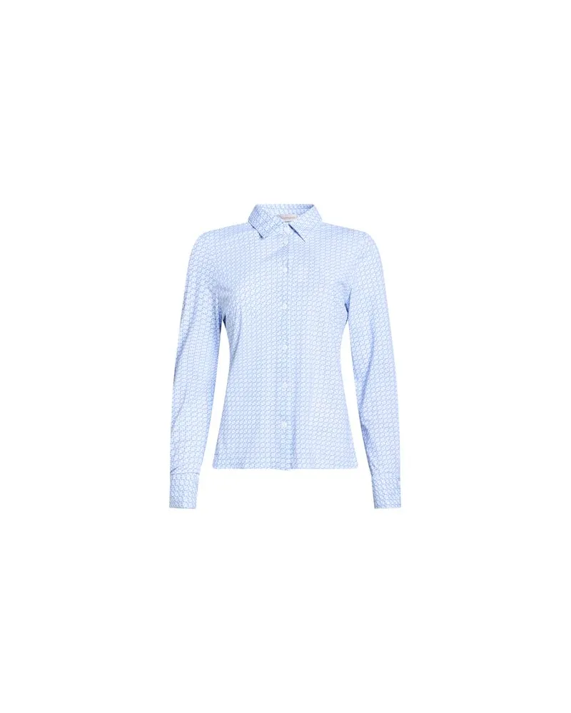 Camicettasnob TOPS - Hemdenauf YOOX.COM Himmelblau