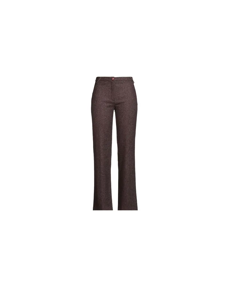 Mariella Rosati HOSEN & RÖCKE - Hosenauf YOOX.COM Schokobraun