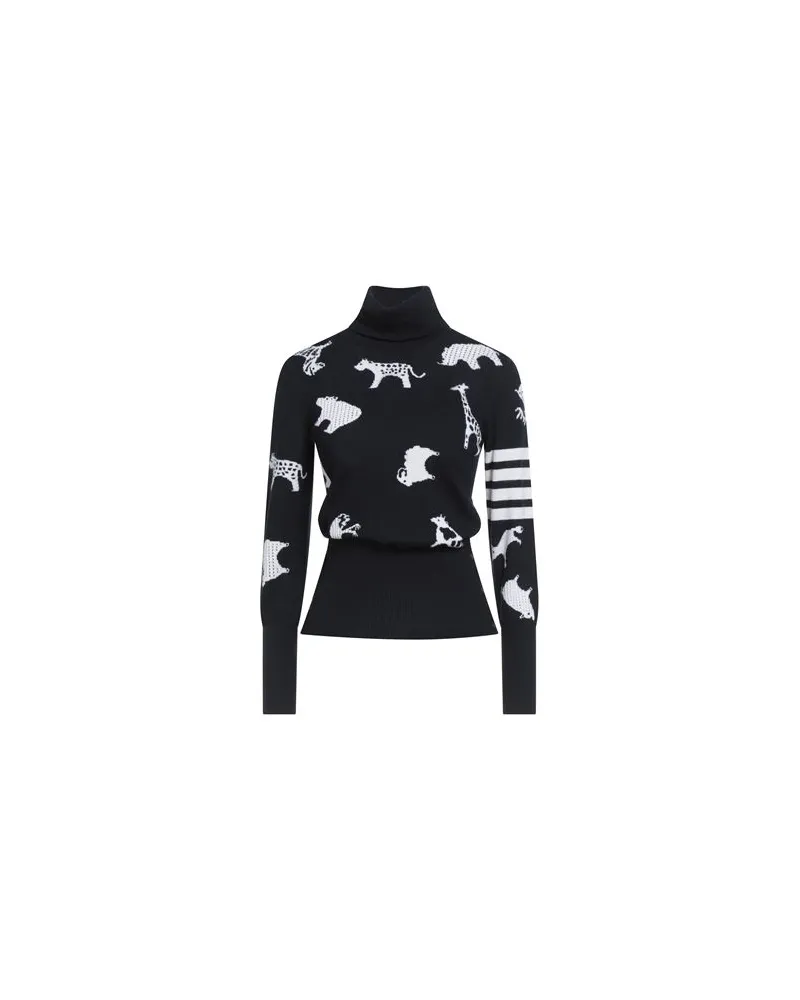 Thom Browne STRICKWAREN - Rollkragenpulloverauf YOOX.COM Nachtblau