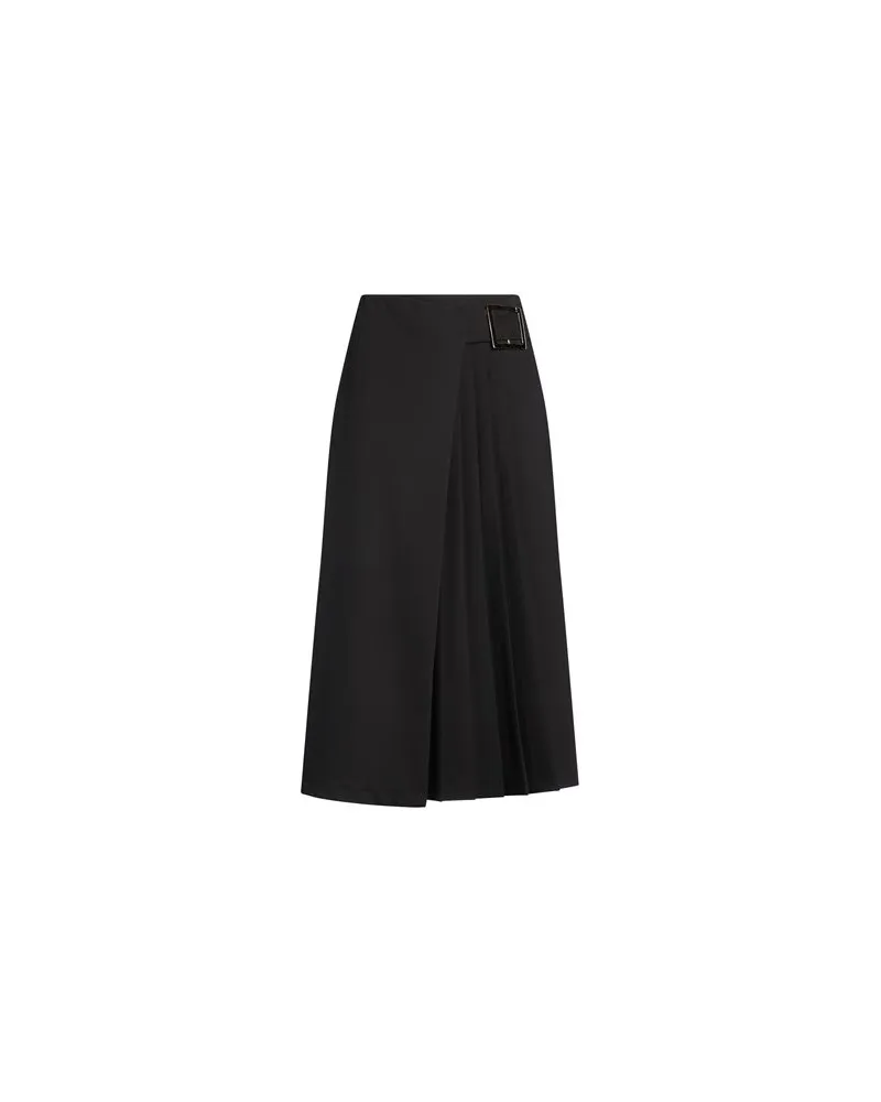 IMPERIAL HOSEN & RÖCKE - Midi-Röckeauf YOOX.COM Schwarz