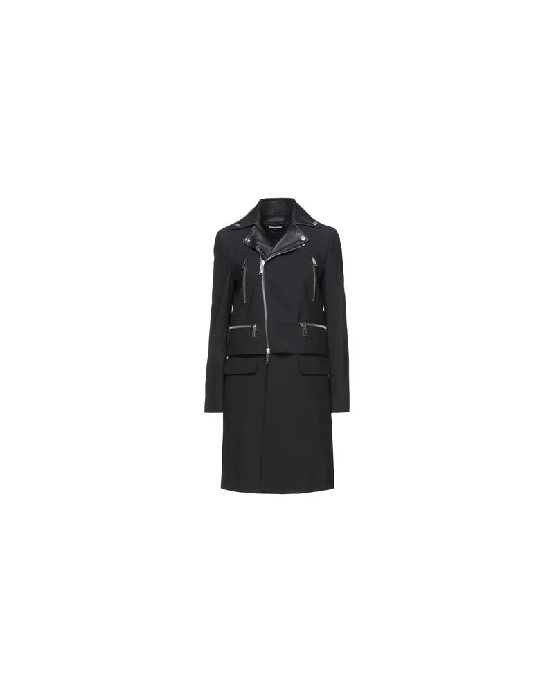 Dsquared2 JACKEN & MÄNTEL - Jacken, Mäntel & Trenchcoatsauf YOOX.COM Schwarz