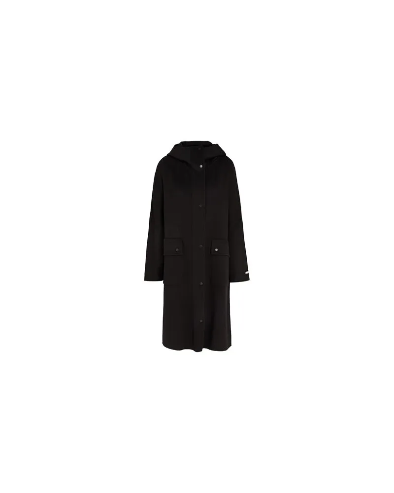 Paltò JACKEN & MÄNTEL - Mäntelauf YOOX.COM Schwarz