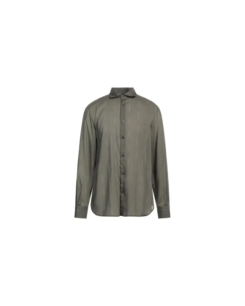 Emporio Armani TOPS - Hemdenauf YOOX.COM Militärgrün