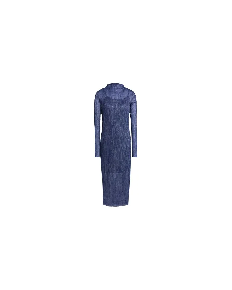 HUGO BOSS KLEIDER - Midi-Kleiderauf YOOX.COM Blau