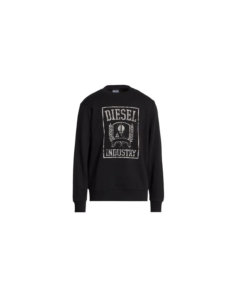 Diesel TOPS - Sweatshirtsauf YOOX.COM Schwarz