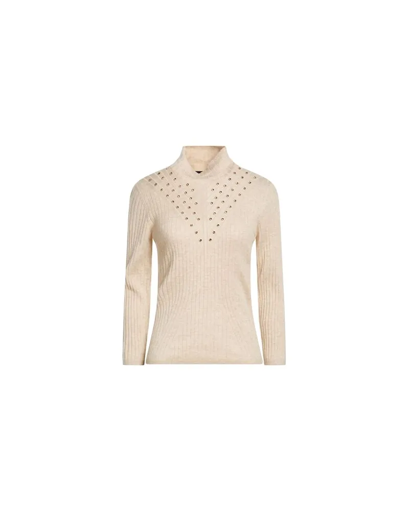 Actitude by Twinset STRICKWAREN - Rollkragenpulloverauf YOOX.COM Beige