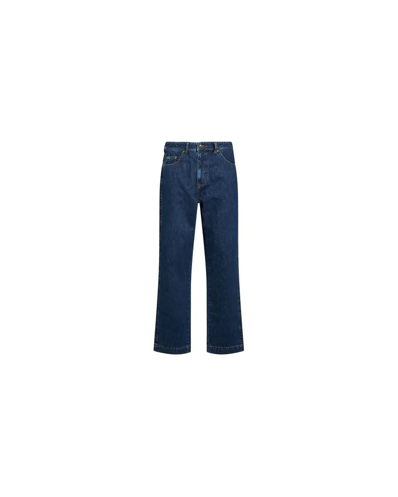 Versace Jeans HOSEN & RÖCKE - Jeanshosenauf YOOX.COM Blau