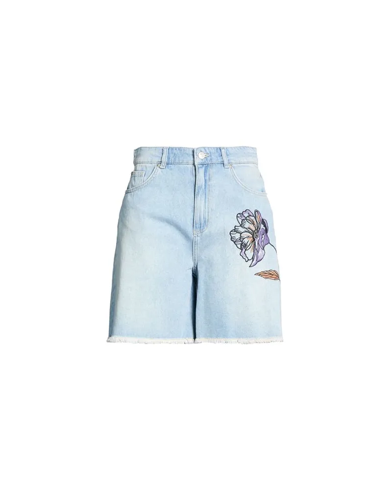 Actitude by Twinset HOSEN & RÖCKE - Jeansshortsauf YOOX.COM Blau