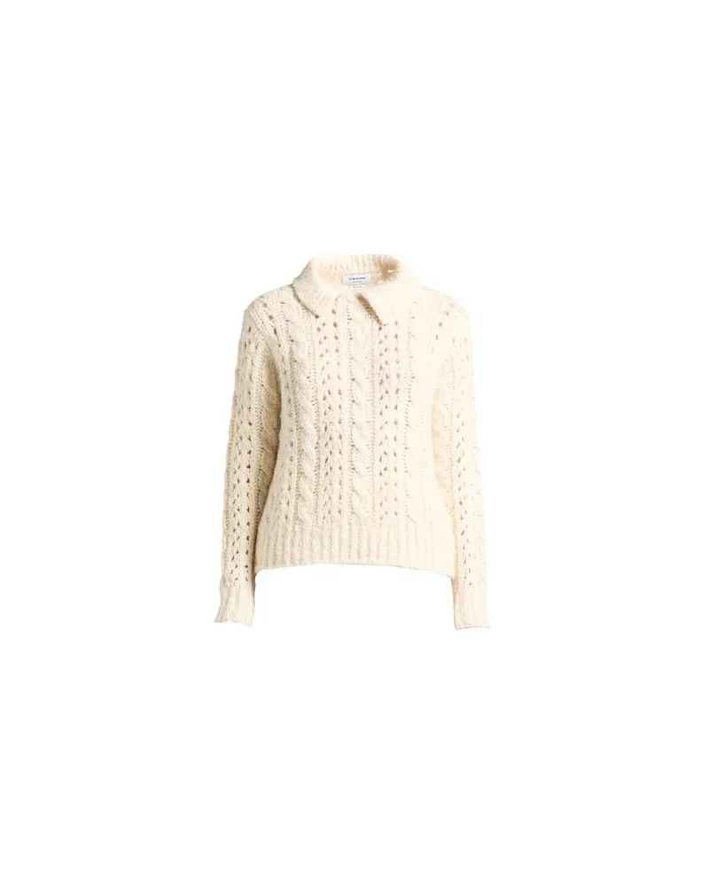Thom Browne STRICKWAREN - Pulloverauf YOOX.COM Cremeweiß