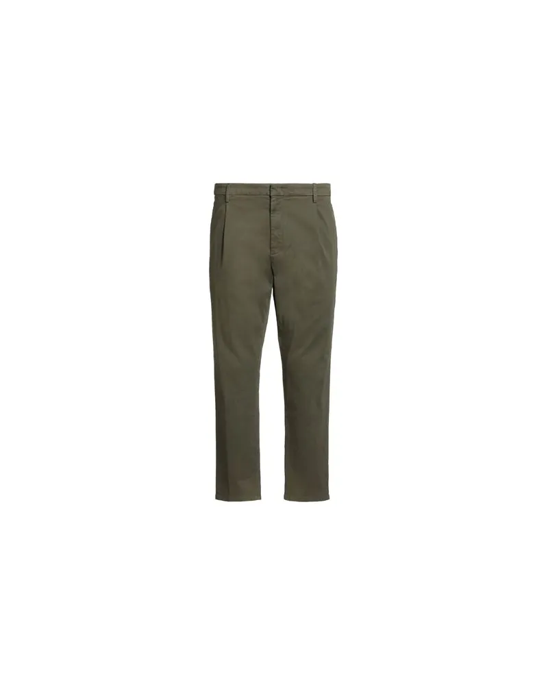 Dondup HOSEN & RÖCKE - Hosenauf YOOX.COM Militärgrün