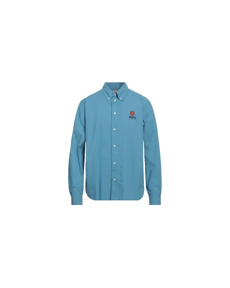 Kenzo TOPS - Hemdenauf YOOX.COM Blaugrau