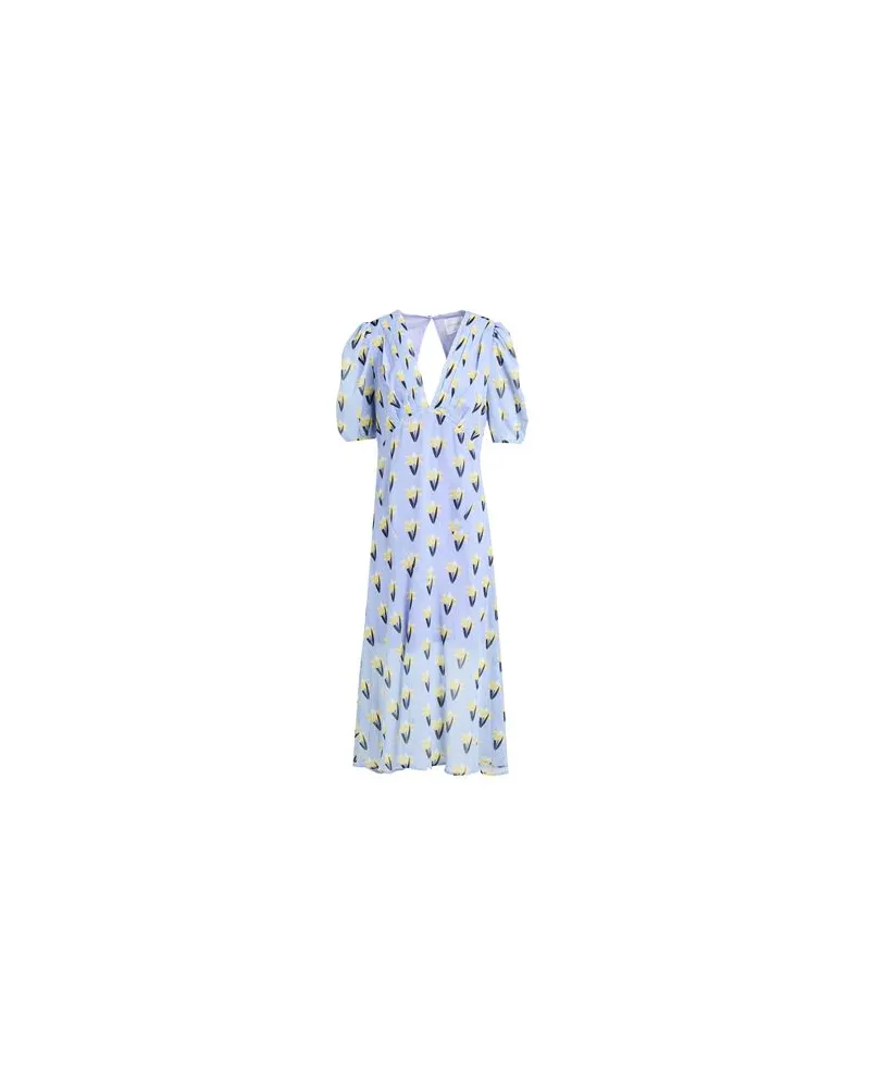 ANONYME designers KLEIDER - Maxi-Kleiderauf YOOX.COM Hellblau