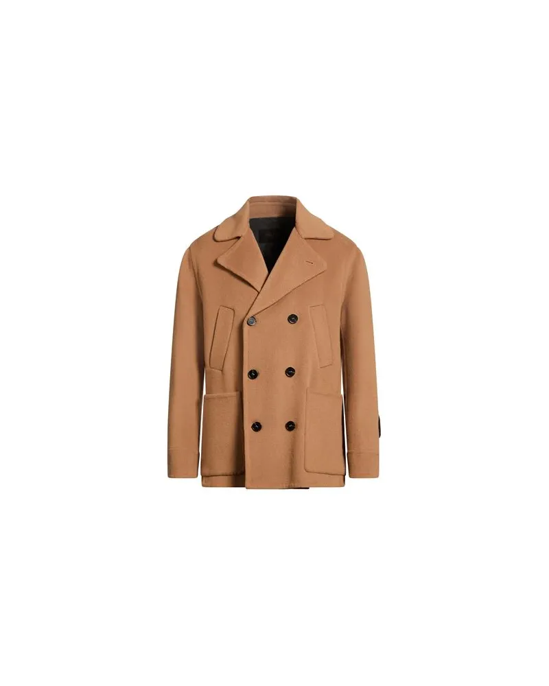 Paltò JACKEN & MÄNTEL - Mäntelauf YOOX.COM Kamel