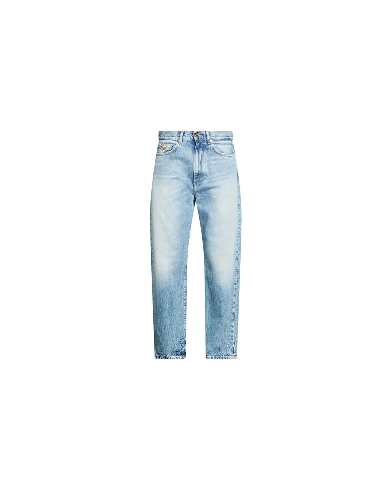 Versace HOSEN & RÖCKE - Jeanshosenauf YOOX.COM Blau