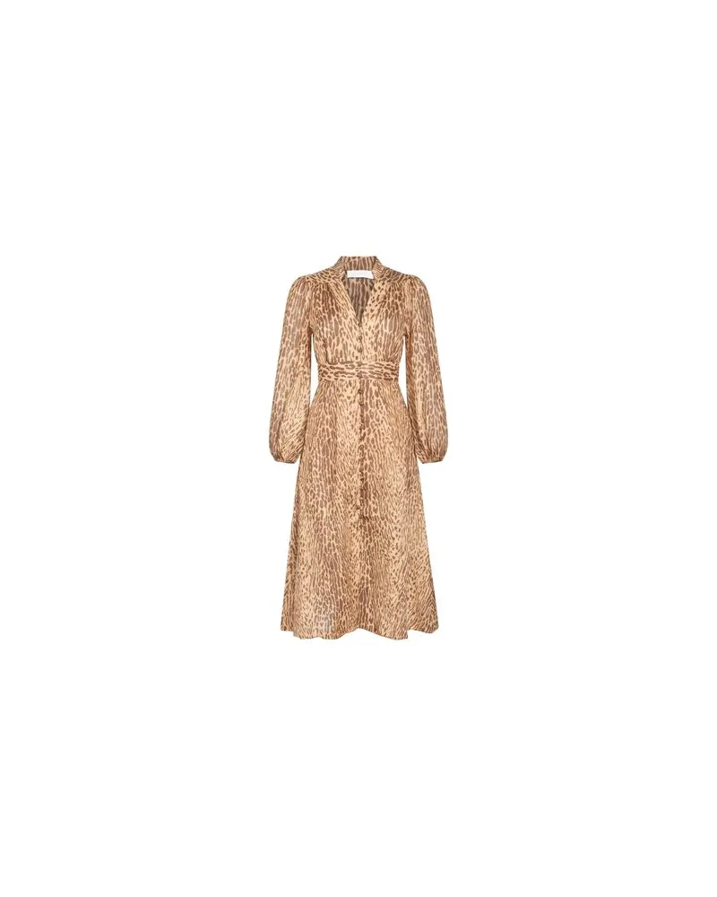 Zimmermann KLEIDER - Maxi-Kleiderauf YOOX.COM Kamel