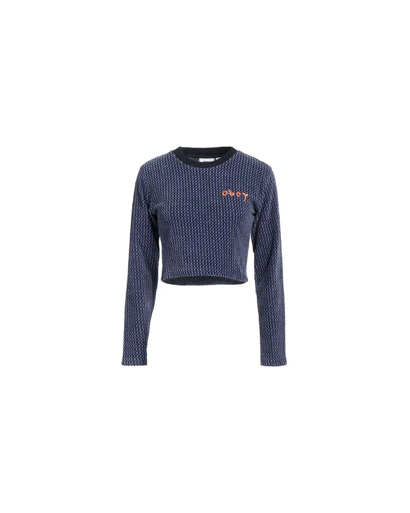 Obey TOPS - T-shirtsauf YOOX.COM Blaugrau