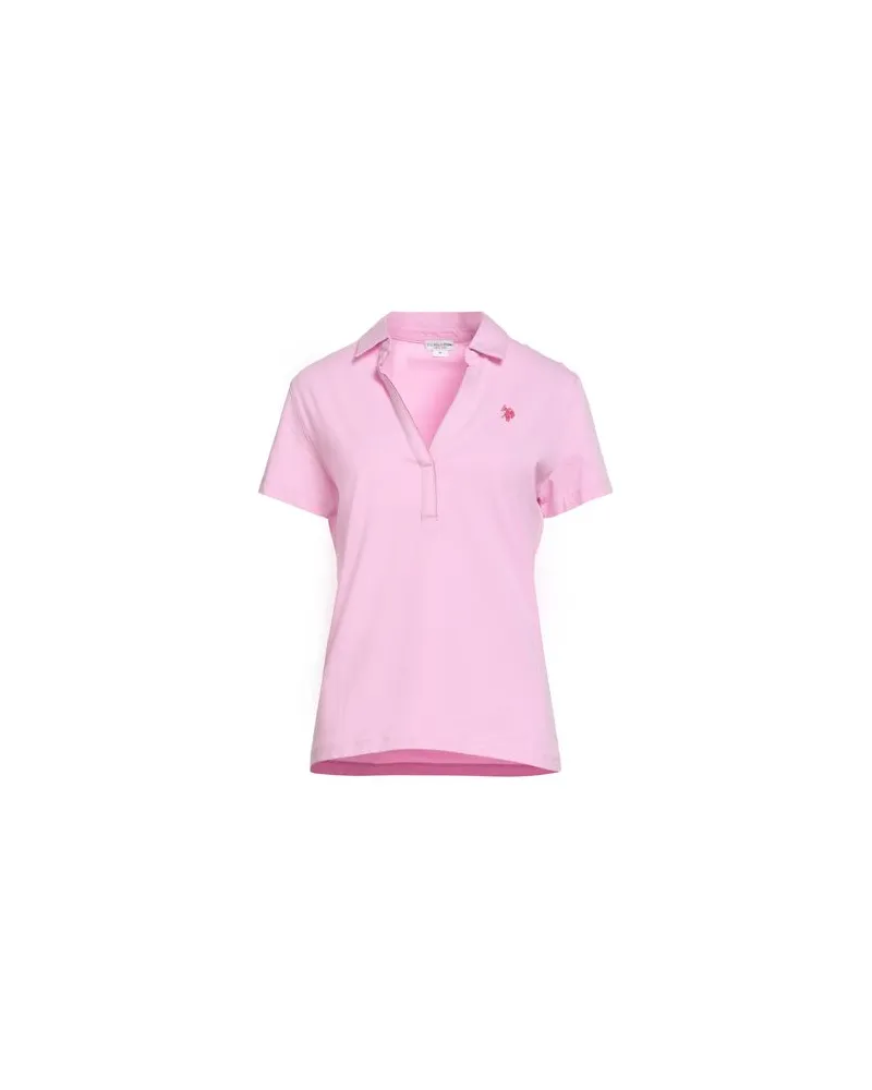 U.S. Polo Assn.  TOPS - Poloshirtsauf YOOX.COM Rosa