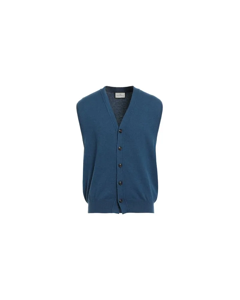 Bruno Manetti STRICKWAREN - Strickjackenauf YOOX.COM Marineblau