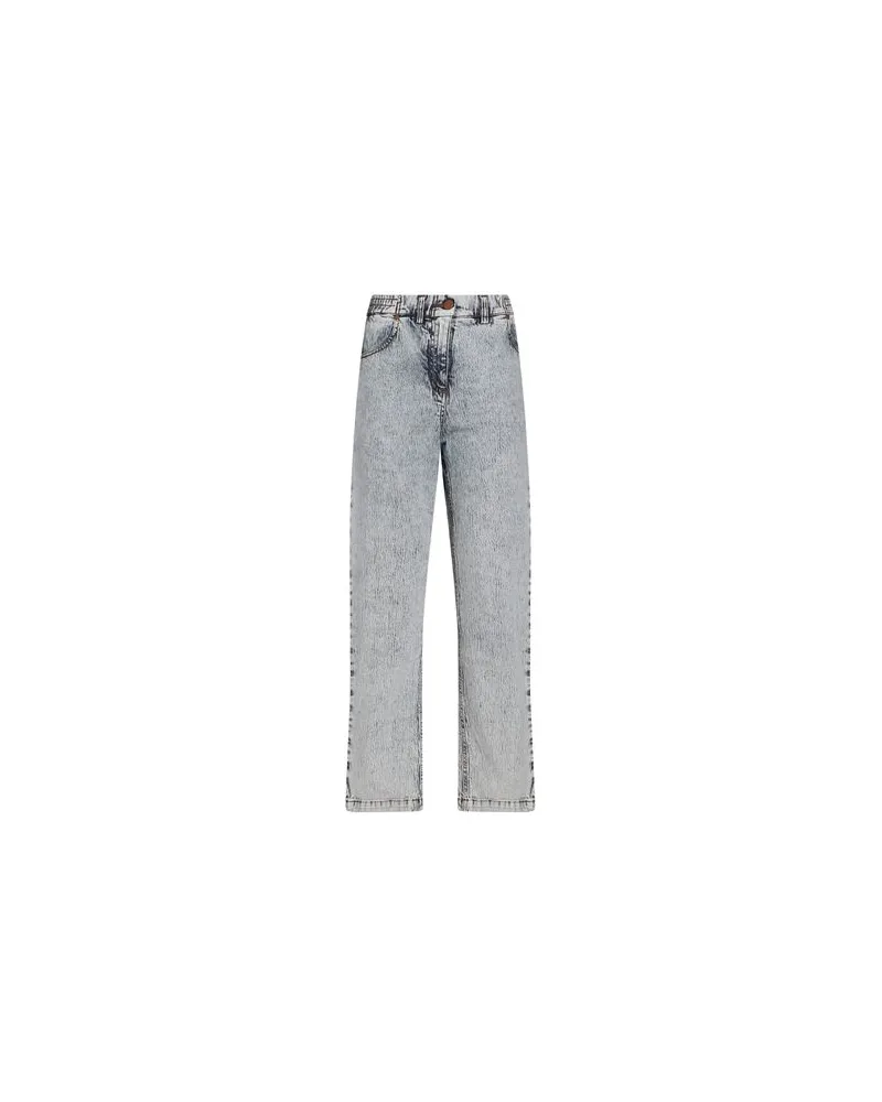 CRUNA HOSEN & RÖCKE - Jeanshosenauf YOOX.COM Blau