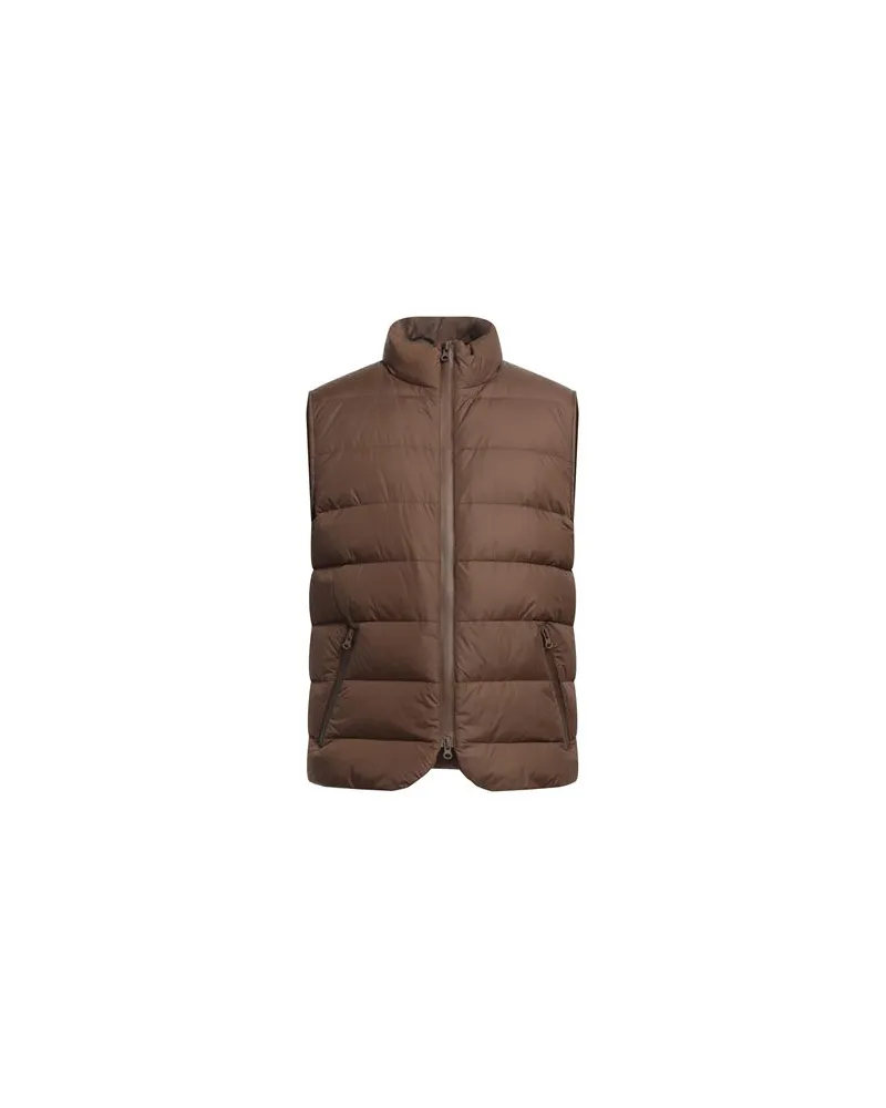 PAOLONI JACKEN & MÄNTEL - Pufferjacken & Daunenjackenauf YOOX.COM Braun