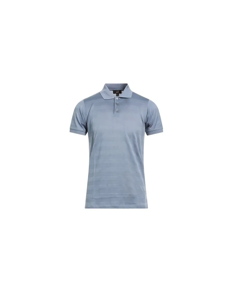 Dunhill TOPS - Poloshirtsauf YOOX.COM Taubenblau
