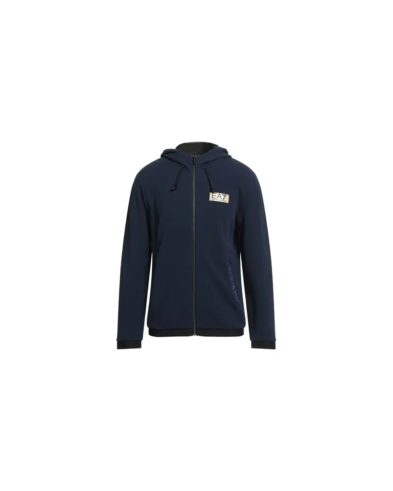 EA7 TOPS - Sweatshirtsauf YOOX.COM Marineblau