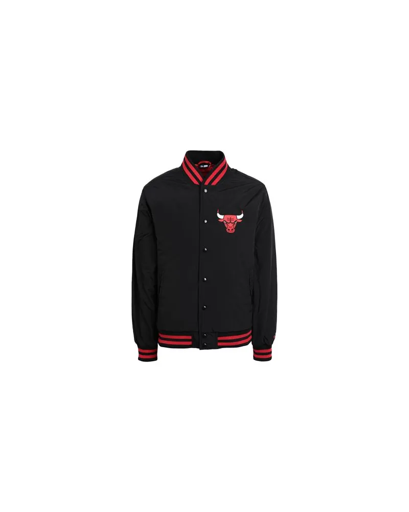 New Era TEAM LOGO BOMBER JACKET CHIBUL NBA    - JACKEN & MÄNTEL - Jacken und Anoraksauf YOOX.COM Schwarz
