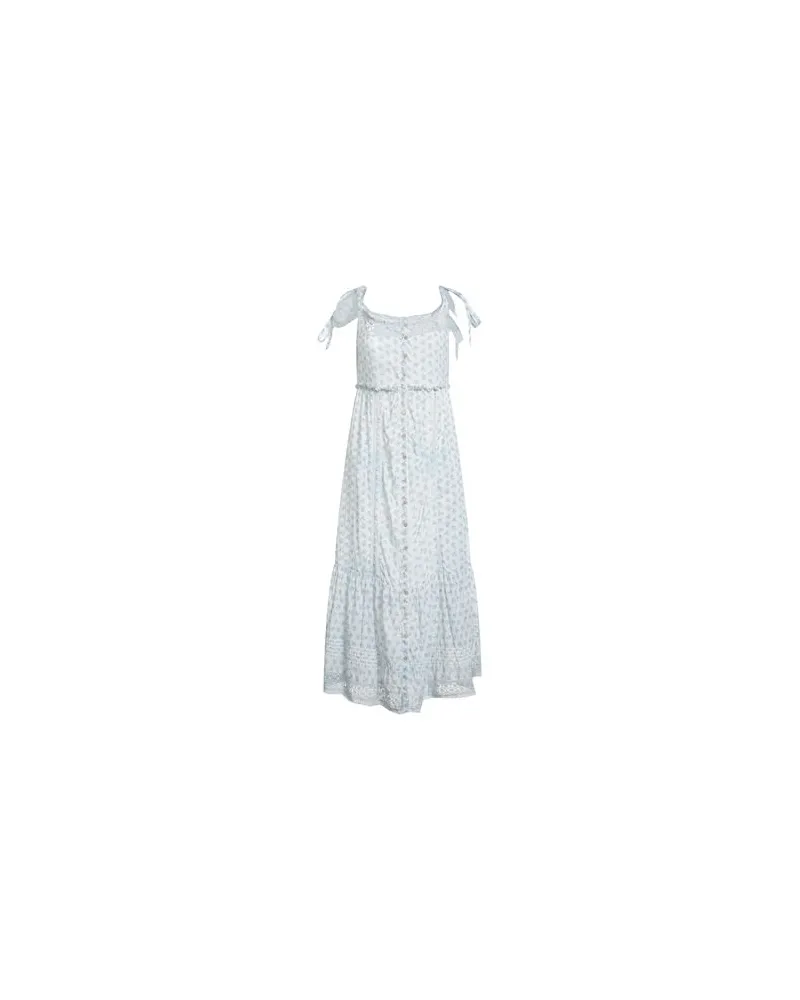 LoveShackFancy KLEIDER - Midi-Kleiderauf YOOX.COM Himmelblau