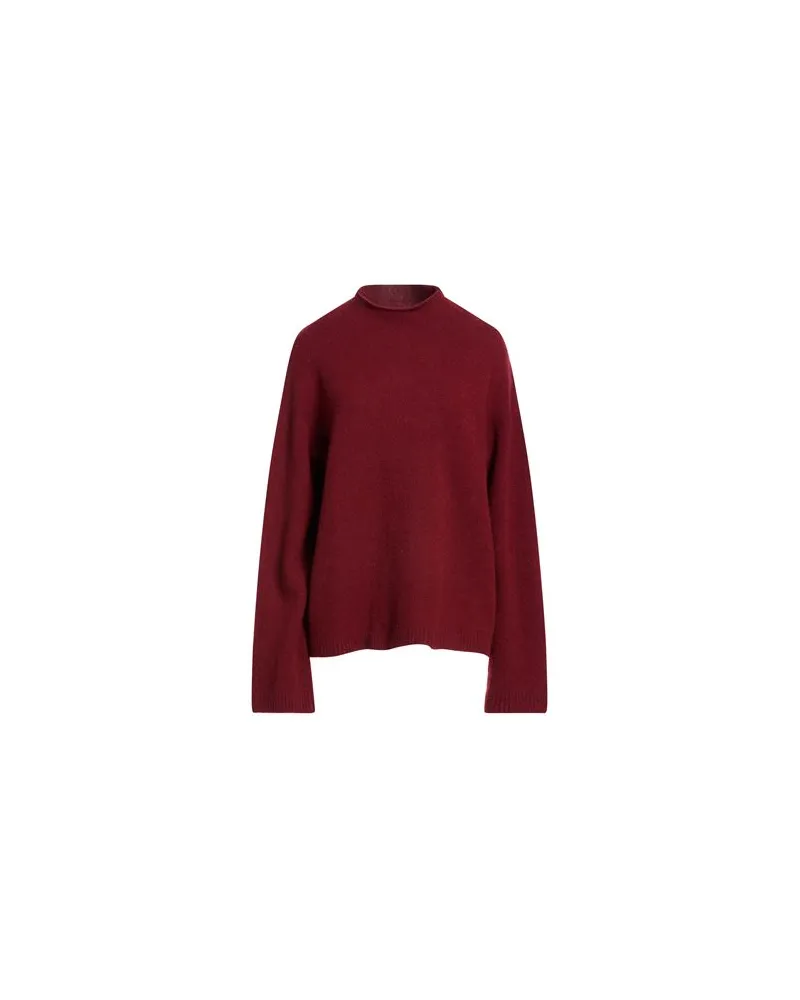 Max Mara STRICKWAREN - Rollkragenpulloverauf YOOX.COM Ziegelrot
