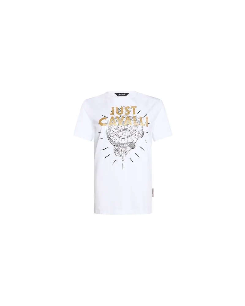 Just Cavalli TOPS - T-shirtsauf YOOX.COM Weiß