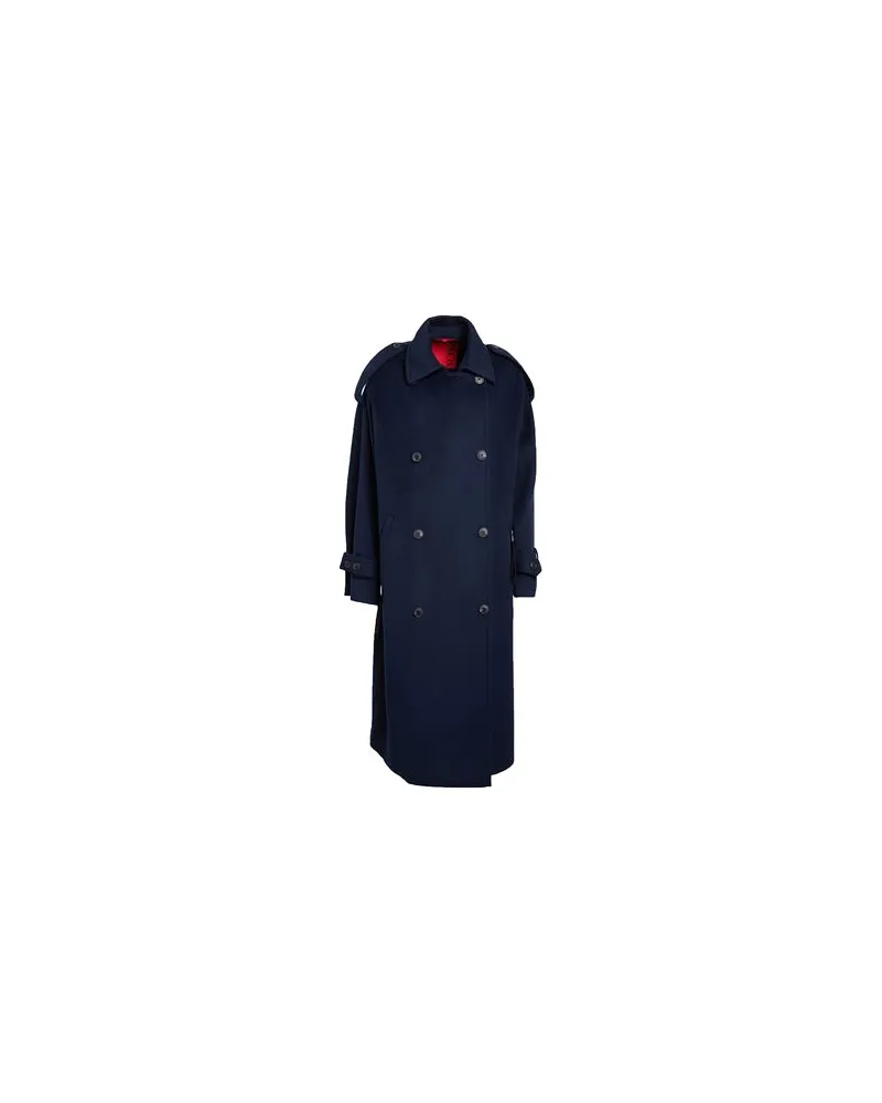 MAX&Co. GITANE  - JACKEN & MÄNTEL - Mäntelauf YOOX.COM Marineblau